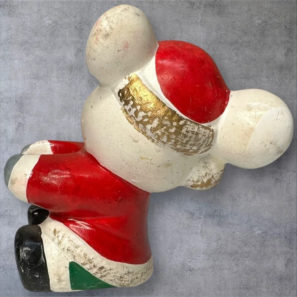 Vintage Handcrafted‎ for RB Christmas Mouse Candle Hugger Taiwan